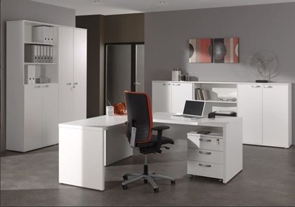 Bureau blanc