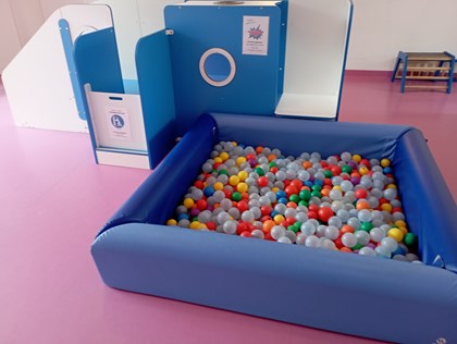 Module de psychomotricié et piscine à balles