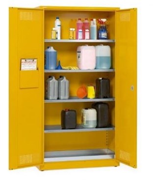 Armoire de rangement pour produits chimiques