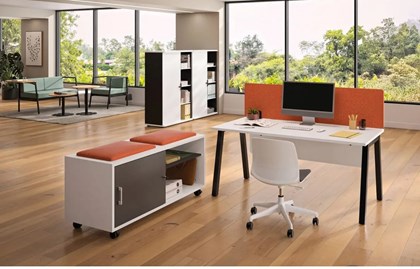 Bureau avec crédence BUPART