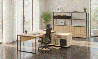 Bureau Direction BUSTRIC avec crédence