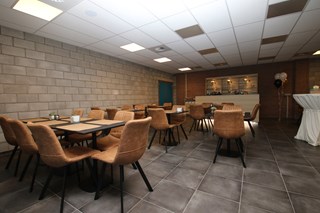 Mobilier restaurant chaises tissu