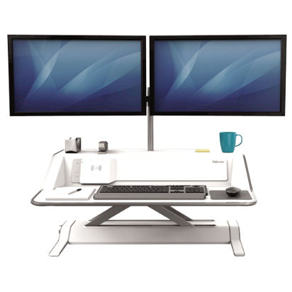 Station assis-debout 2 écrans
