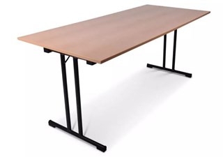 Table pliante pieds en T