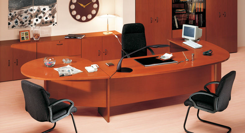 Bureau Direction bois noyer