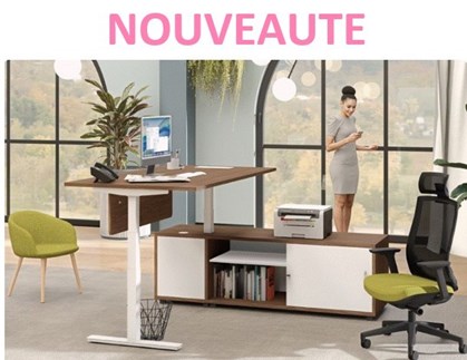 BUENV Bureau Manager réglable sur crédence